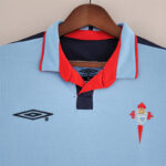 camiseta retro celta de vigo cuello camisa