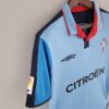 camiseta retro celta de vigo lateral
