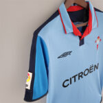 camiseta retro celta de vigo lateral