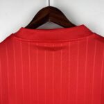 camiseta retro osasuna cuello anterior