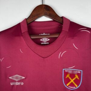 camiseta west ham 2024 cuello redondo