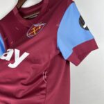 camiseta west ham 2024 lateral