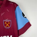 camiseta west ham 2024 manga