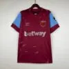 camiseta west ham 2024 manga