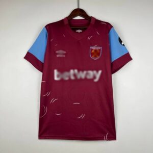 camiseta west ham 2024 manga