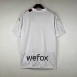 segunda equipacion ac milan dorsal