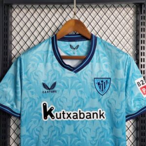 segunda equipacion bilbao 2024 frontal