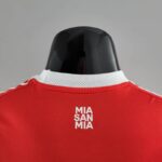 camiseta bayern munich 2023 cuello anterior