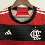 camiseta de flamengo cuello en V