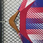 camiseta entrenamiento barcelona cuello anterior