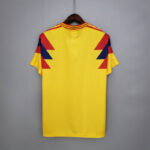 camiseta retro colombia 90 dorsal