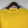 segunda equipacion boca juniors cuello anterior