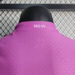 tercera equipacion milan cuello anterior