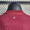 west ham camiseta 2024 cuello anterior