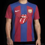 camiseta barcelona rolling stones