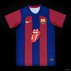 camiseta barcelona rolling stones frontal
