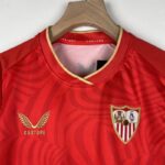 camiseta roja sevilla fc cuello redondo