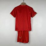 camiseta roja sevilla fc dorsal