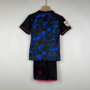 camiseta sevilla negra dorsal