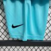 tercera equipación barcelona logo nike del pantalon corto