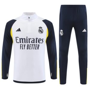 Conjunto de chandal real madrid blanco 2024