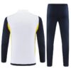 Conjunto de chandal real madrid blanco 2024 reverso