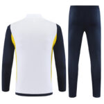 Conjunto de chandal real madrid blanco 2024 reverso