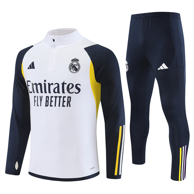 Conjunto de chandal real madrid blanco Conjunto de chandal real madrid blanco