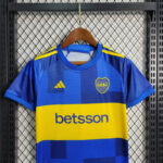 boca juniors camiseta cuello frontal