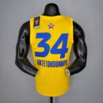 camiseta all star amarillo antetokounmpo 34