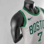 camiseta boston celtics gris diseño lateral