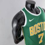camiseta boston celtics verde diseño latral