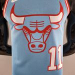 camiseta chicago bulls celeste diseño 1