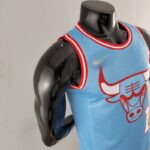 camiseta chicago bulls celeste diseño 2