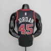 camiseta chicago bulls negro parte trasera