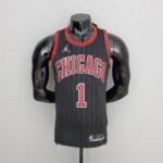 camiseta chicago bulls negro