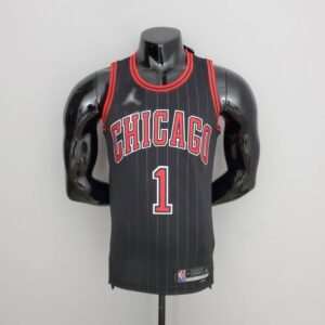 camiseta chicago bulls negro