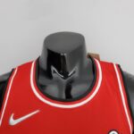 camiseta chicago bulls rojo cuello redondo