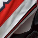 camiseta chicago bulls rojo diseño 3