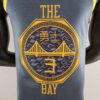 camiseta golden state warriors gris diseño 2