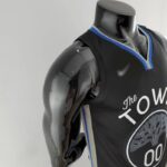 camiseta golden state warriors negra diseño 2