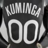 camiseta golden state warriors negra dorsal kuminga 00