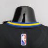 camiseta golden state warriors negra edicion mexicana cuello anterior