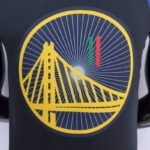 camiseta golden state warriors negra edicion mexicana diseño 1