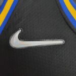 camiseta golden state warriors negra edicion mexicana logo nike