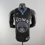 camiseta golden state warriors negra