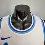 camiseta lakers blanco retro night cuello redondo