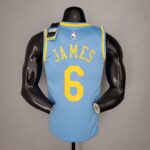 camiseta lakers celeste james 6