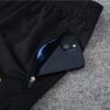 chandal real madrid gris bolsillo pantalon