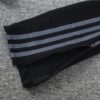 chandal real madrid gris cremallera
